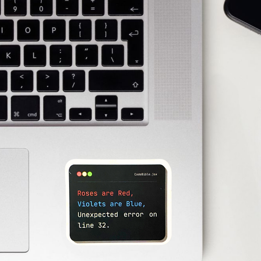Unexpected Error Sticker