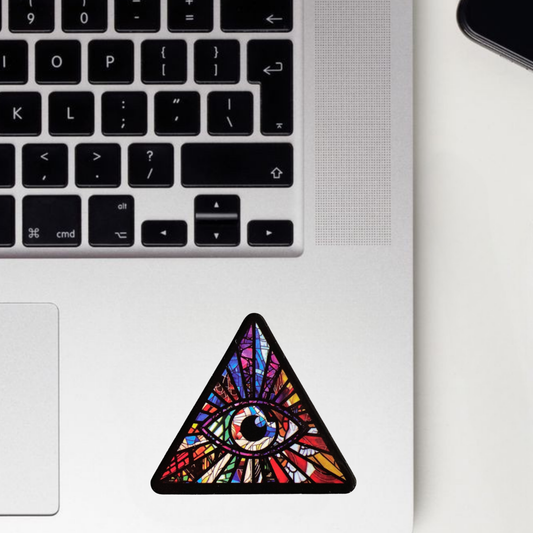 Triangular Gaze Sticker