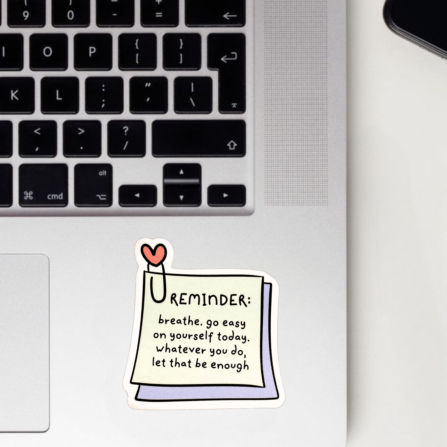 Self Care Reminder Sticker