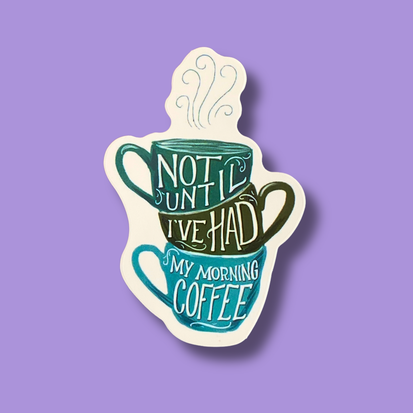 Morning Coffee Sticker