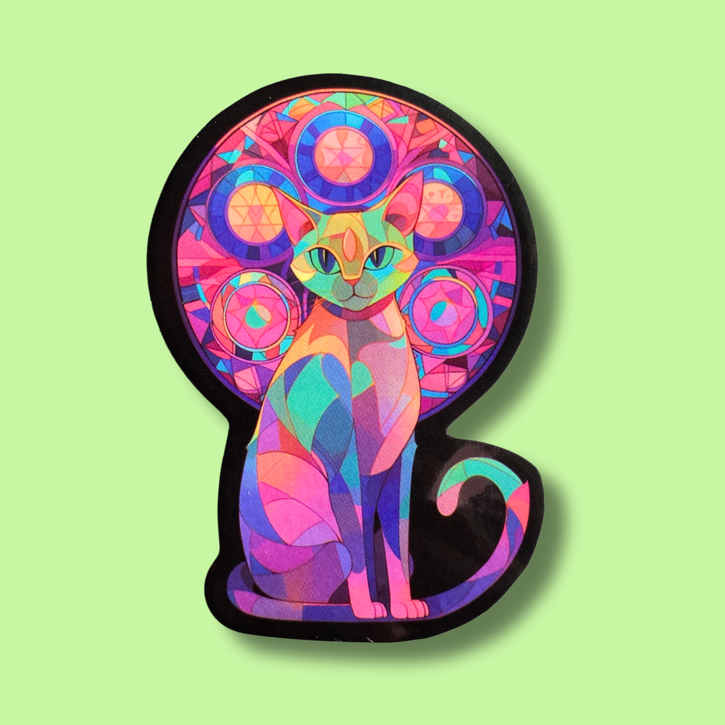 Pink Purr Sticker