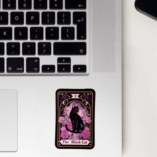 The Black Cat Sticker