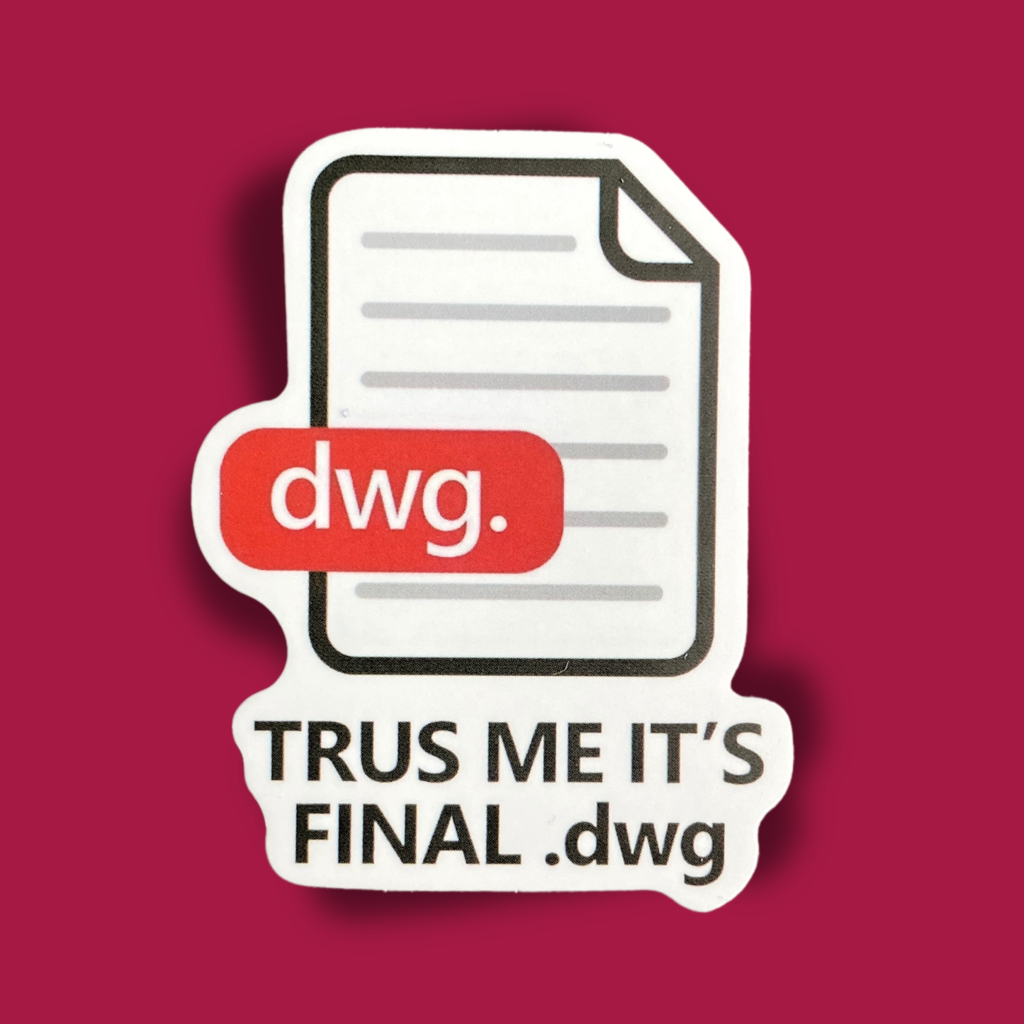 It's Final Sticker