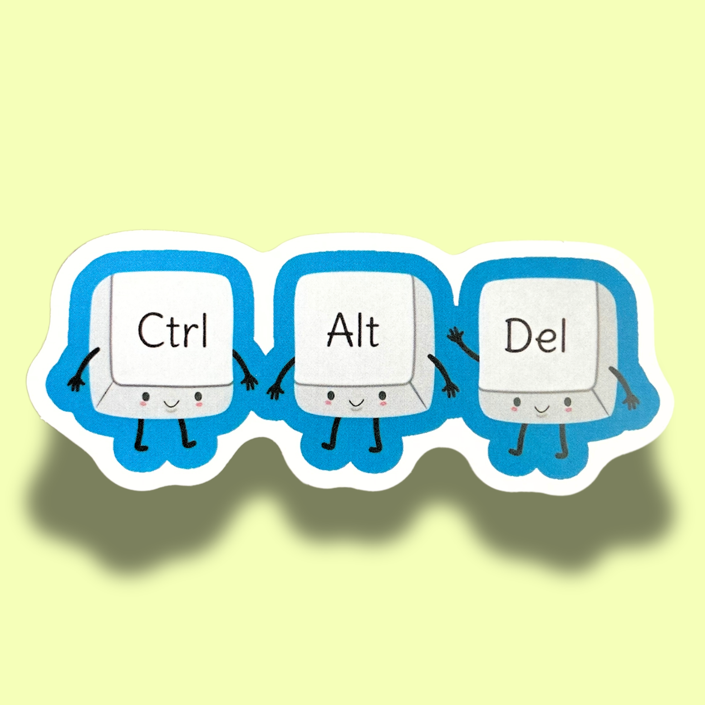 Ctrl Alt Del Sticker