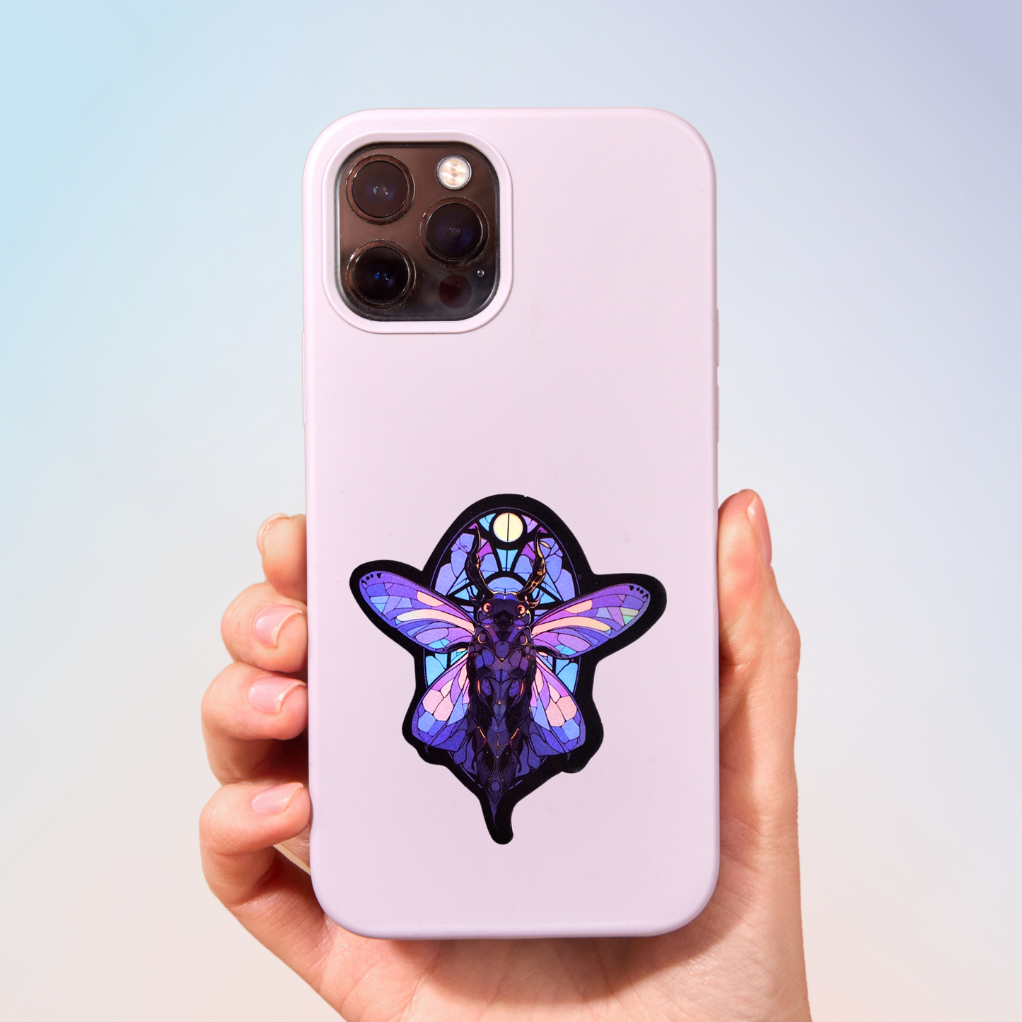 Winged Sticker