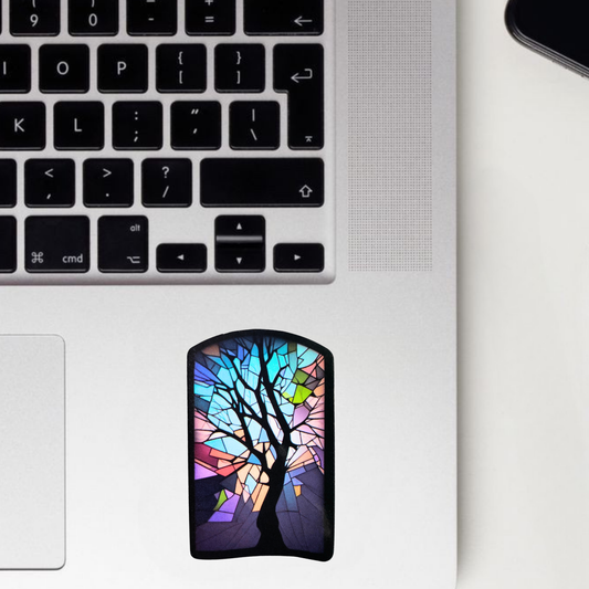 Divine Glass Design Sticker