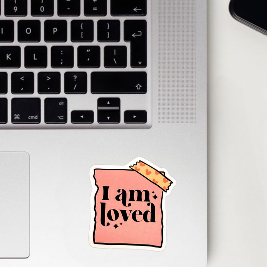 I Am Loved Sticker