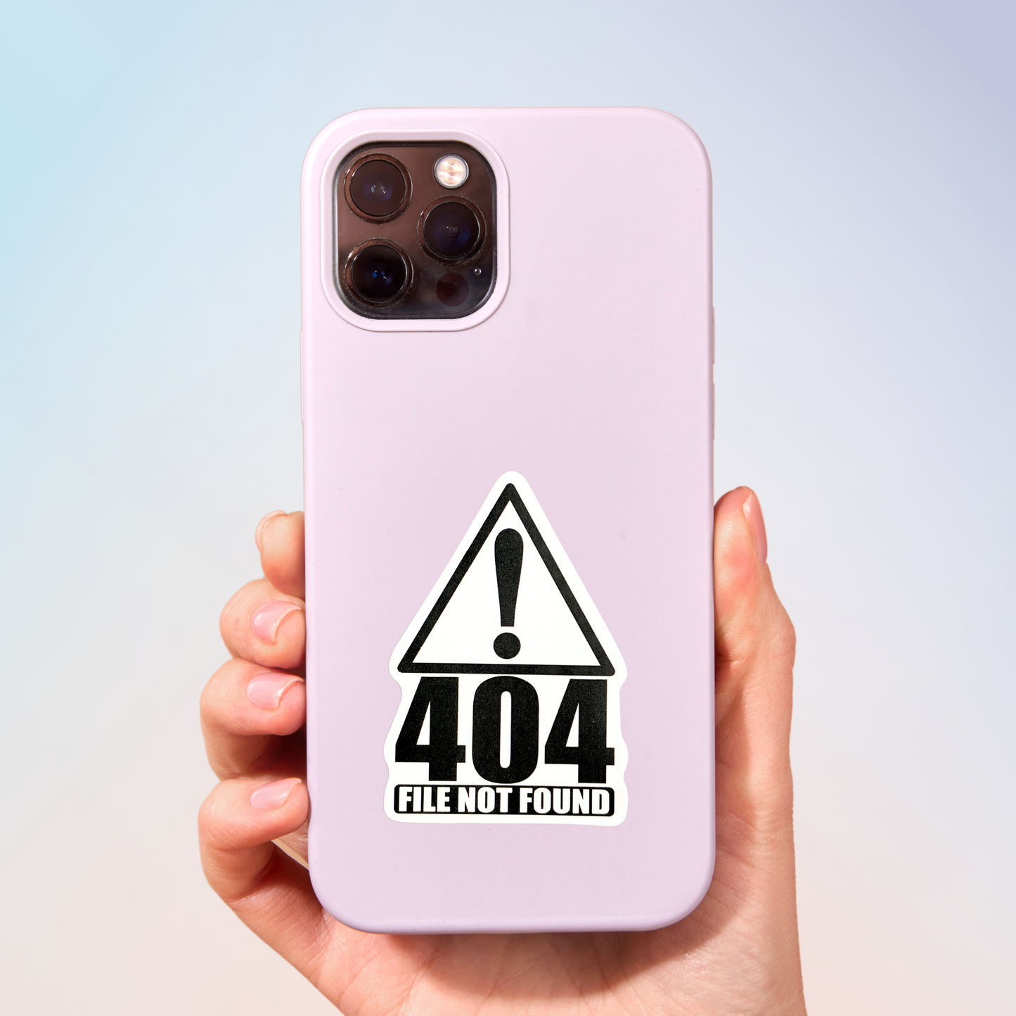404 File Not Found! Sticker
