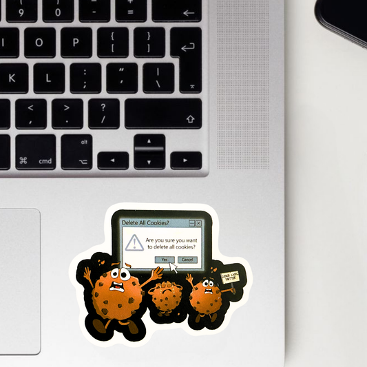 Delete All Cookies? Sticker