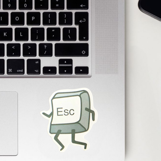 Esc Sticker