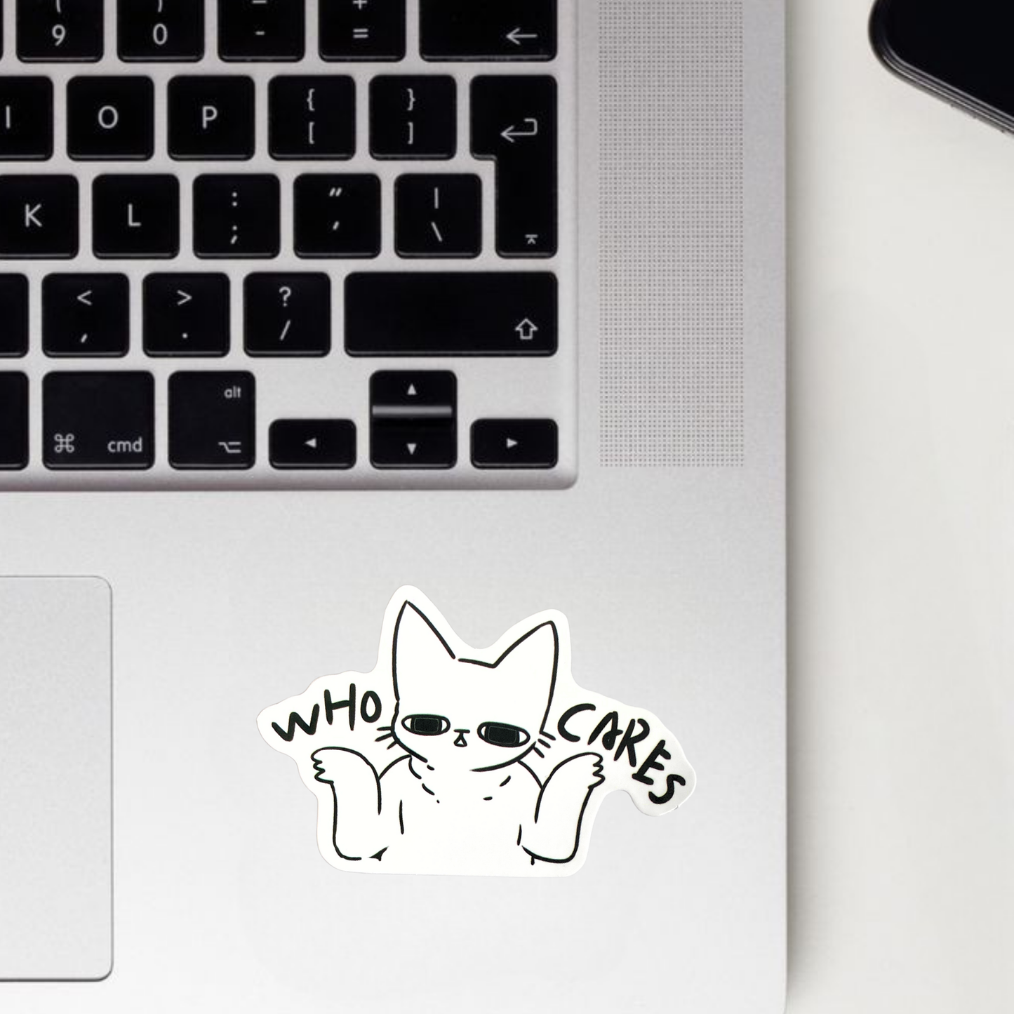 Who Cares Sticker