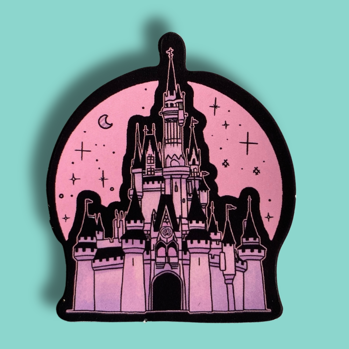 Moonlit Mansion Sticker