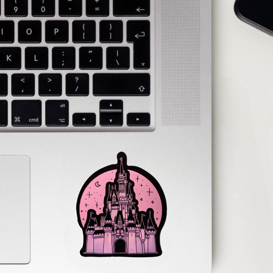 Moonlit Mansion Sticker