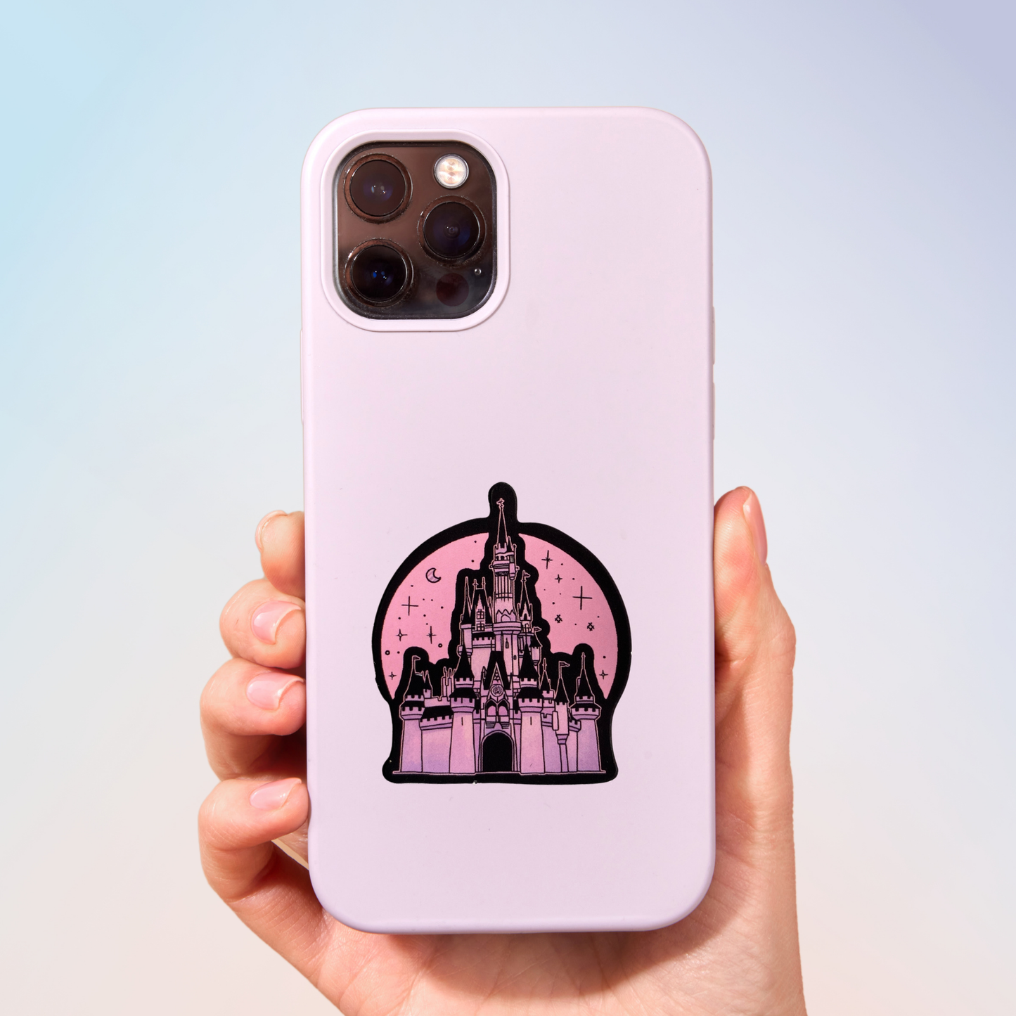 Moonlit Mansion Sticker