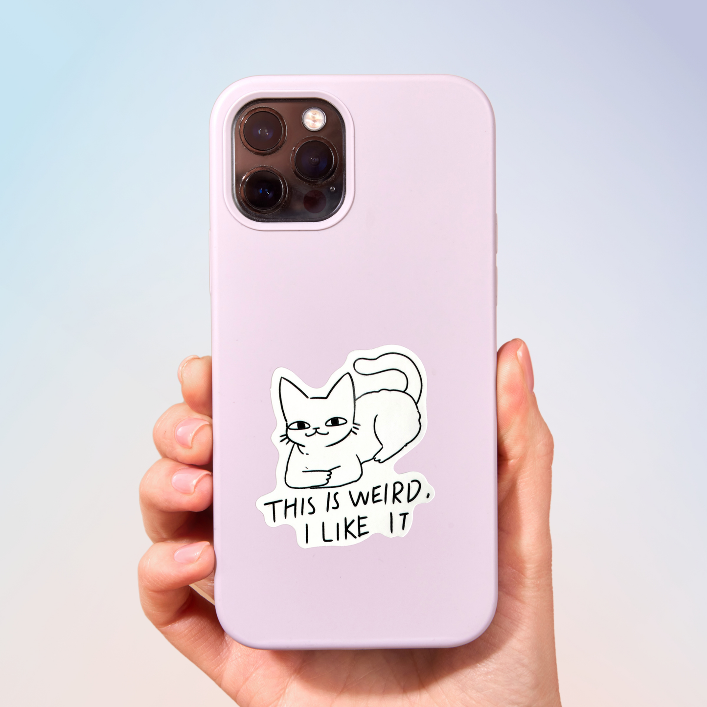 This Is Weird, I Like It Sticker