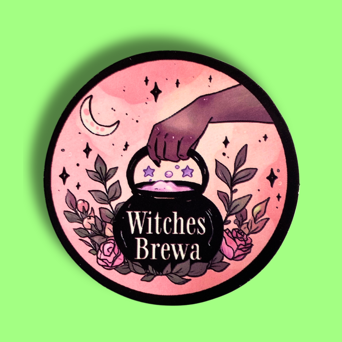 Witches Brewa Sticker