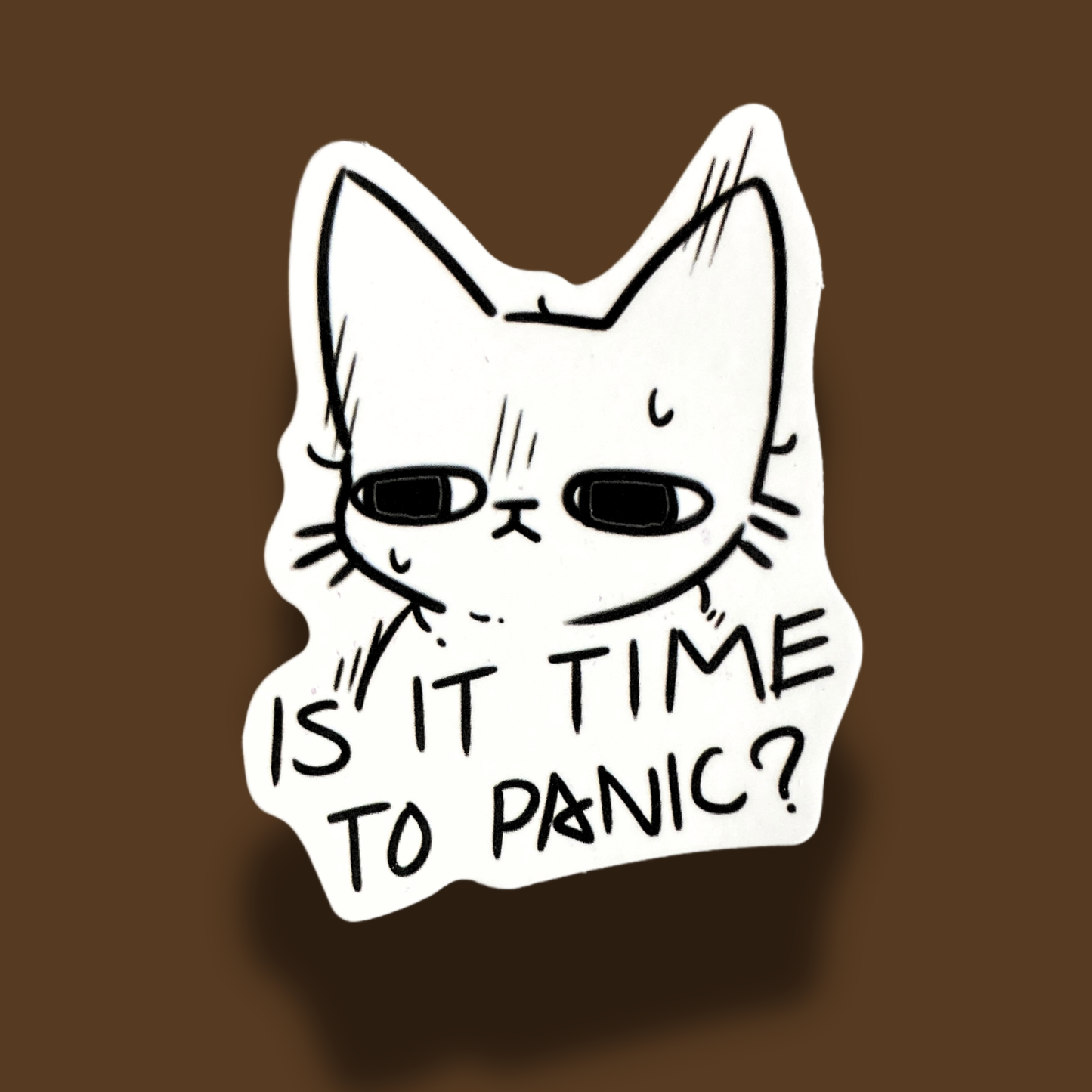Is It Time To Panic? Sticker