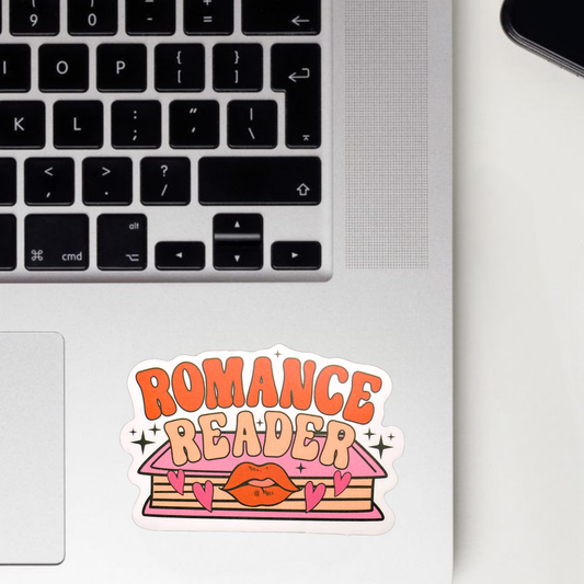 Romance Reader Sticker