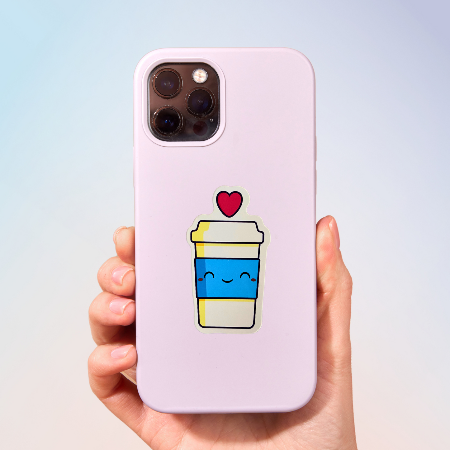 Happy Coffee Sticker