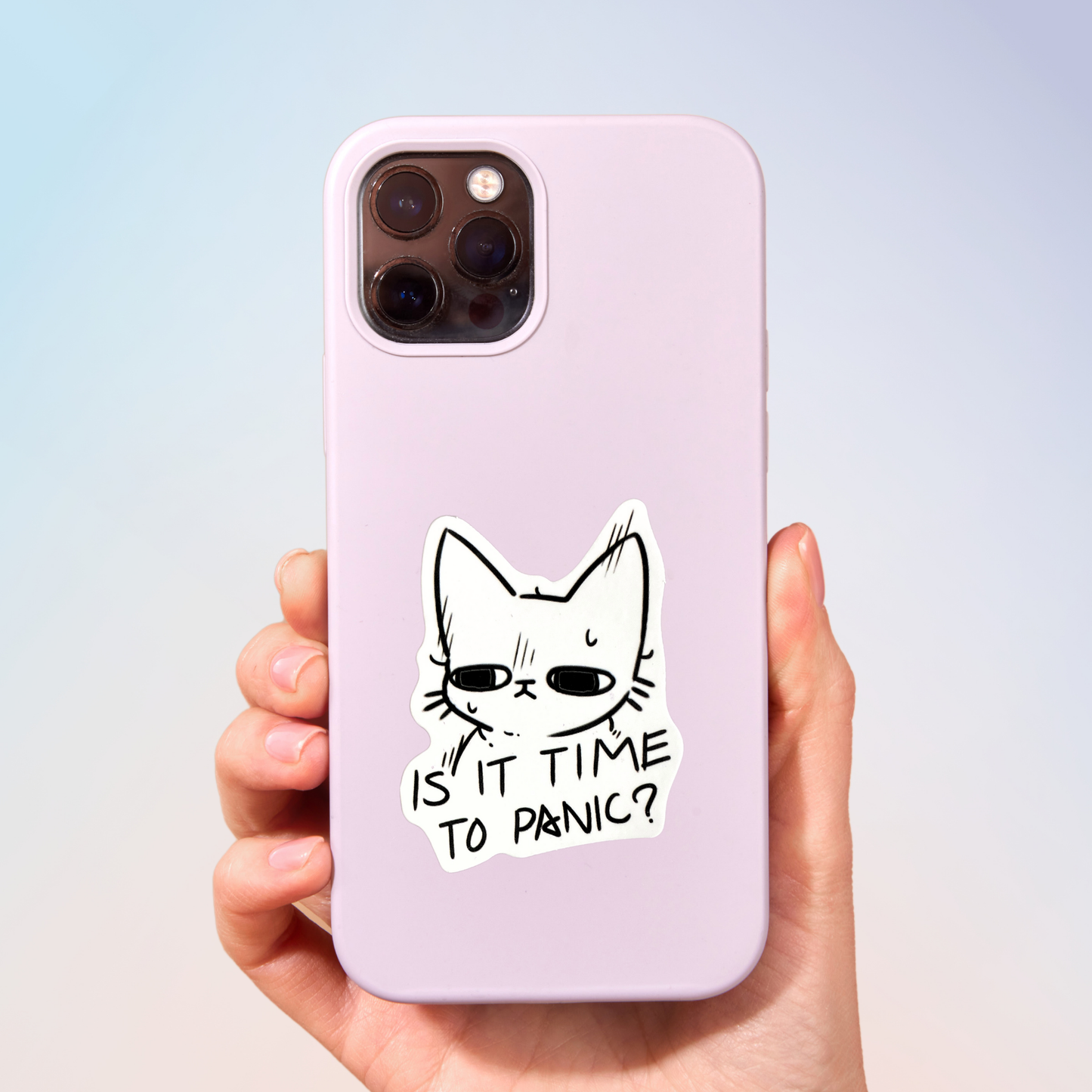 Is It Time To Panic? Sticker