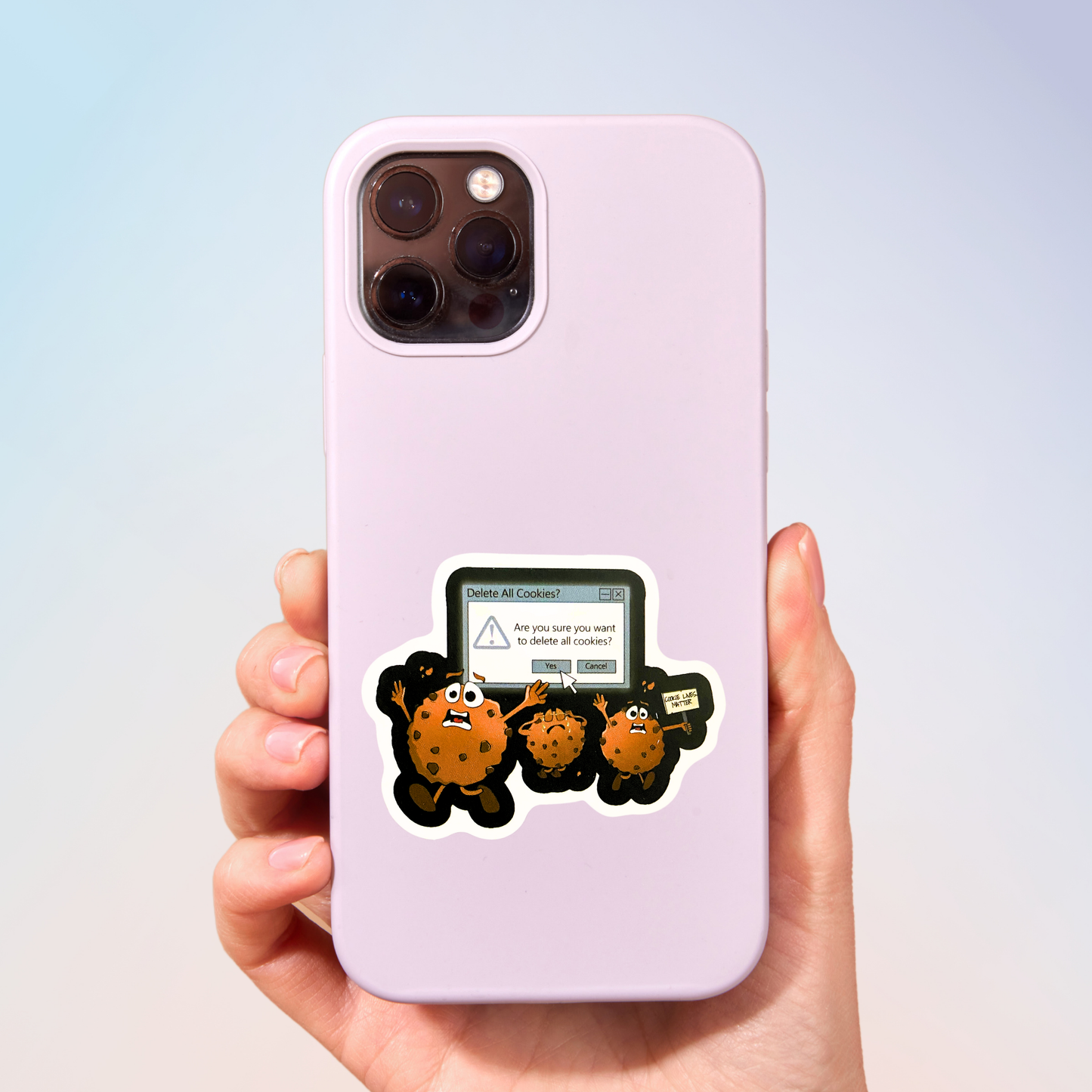 Delete All Cookies? Sticker