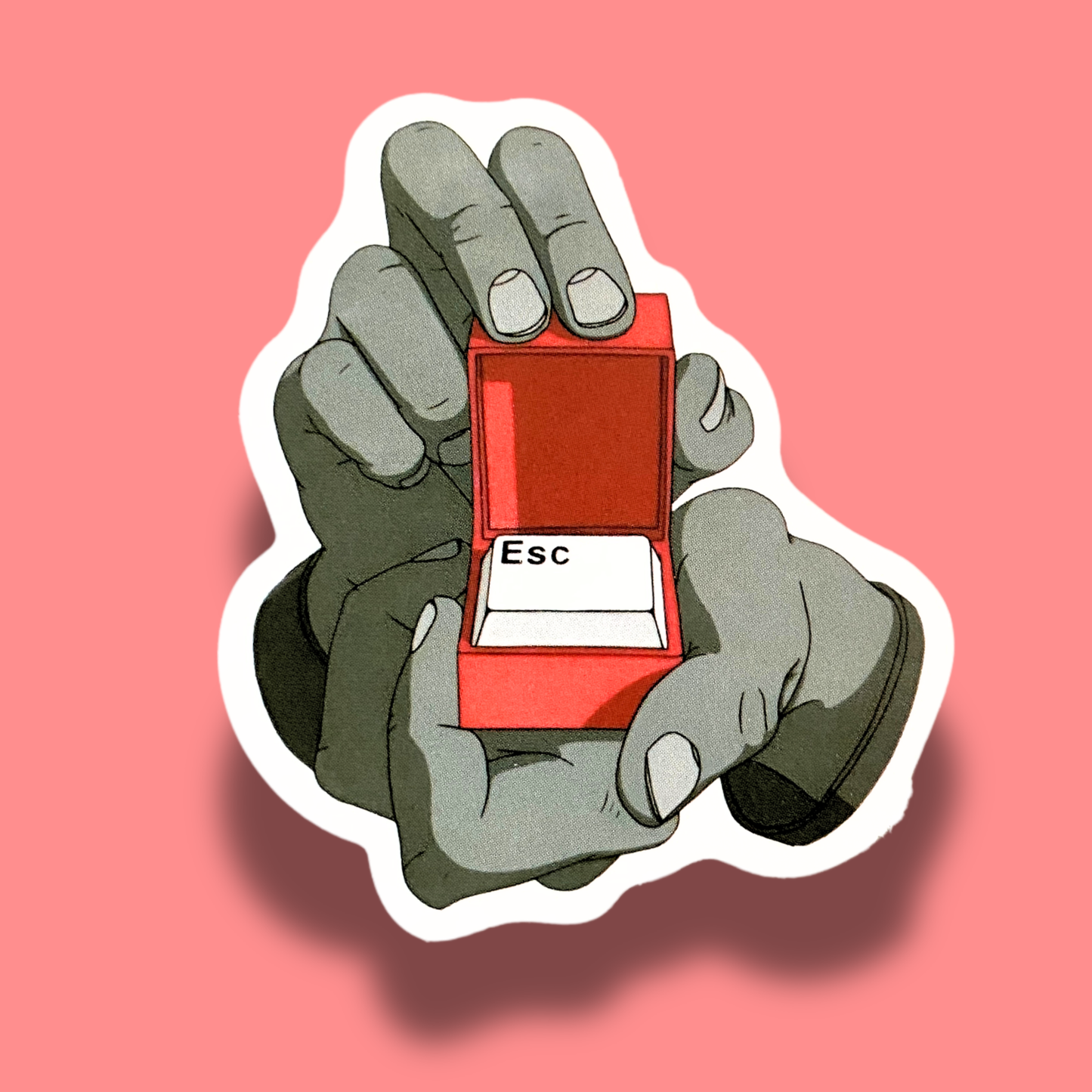 Esc Sticker