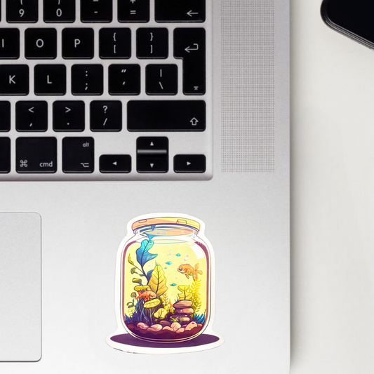 Treasure Jar Sticker