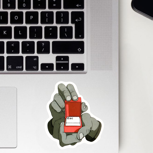 Esc Sticker