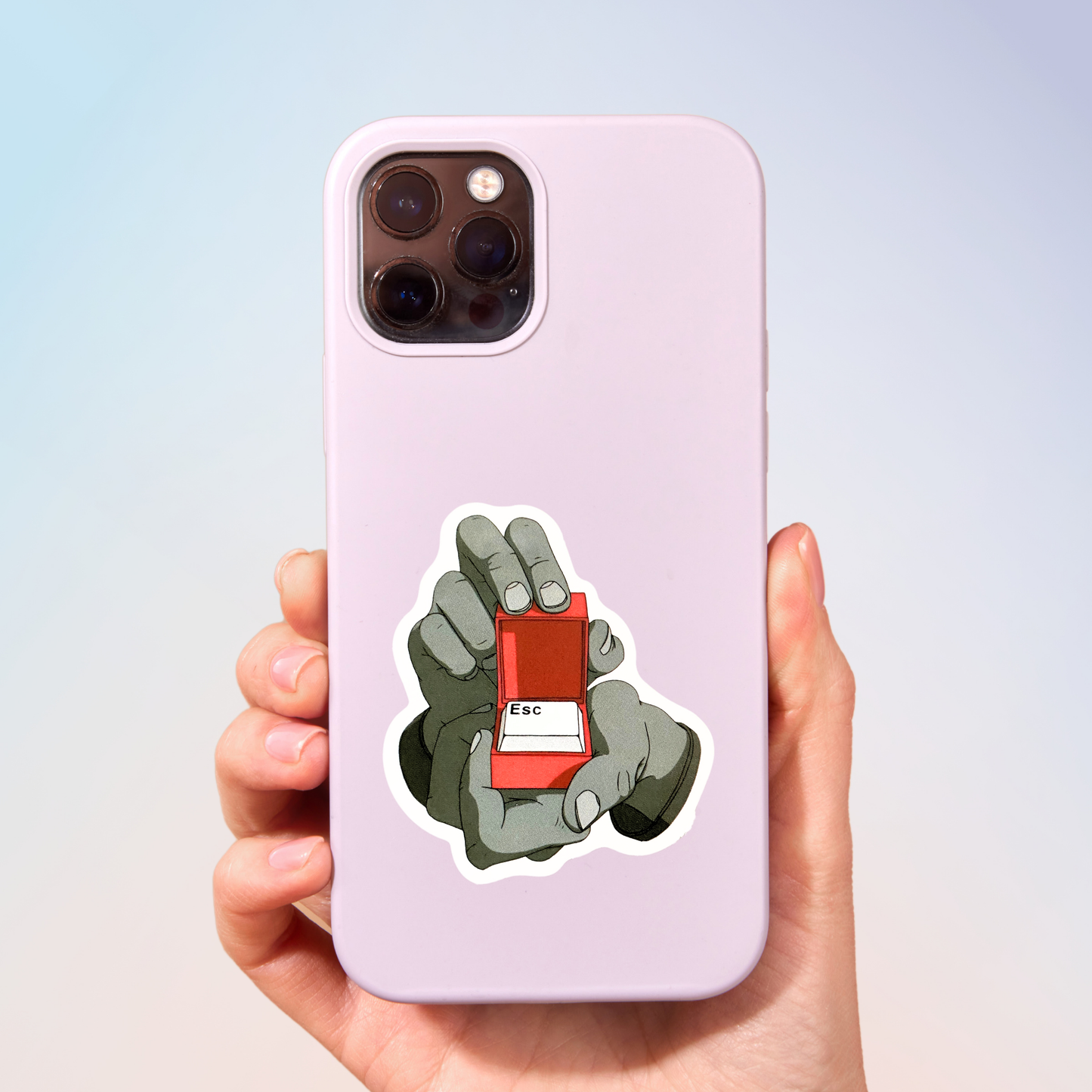 Esc Sticker