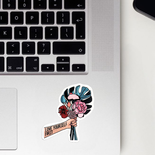 Love Yourself First Sticker