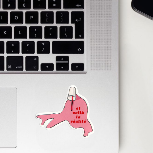 And There's The Reality Sticker