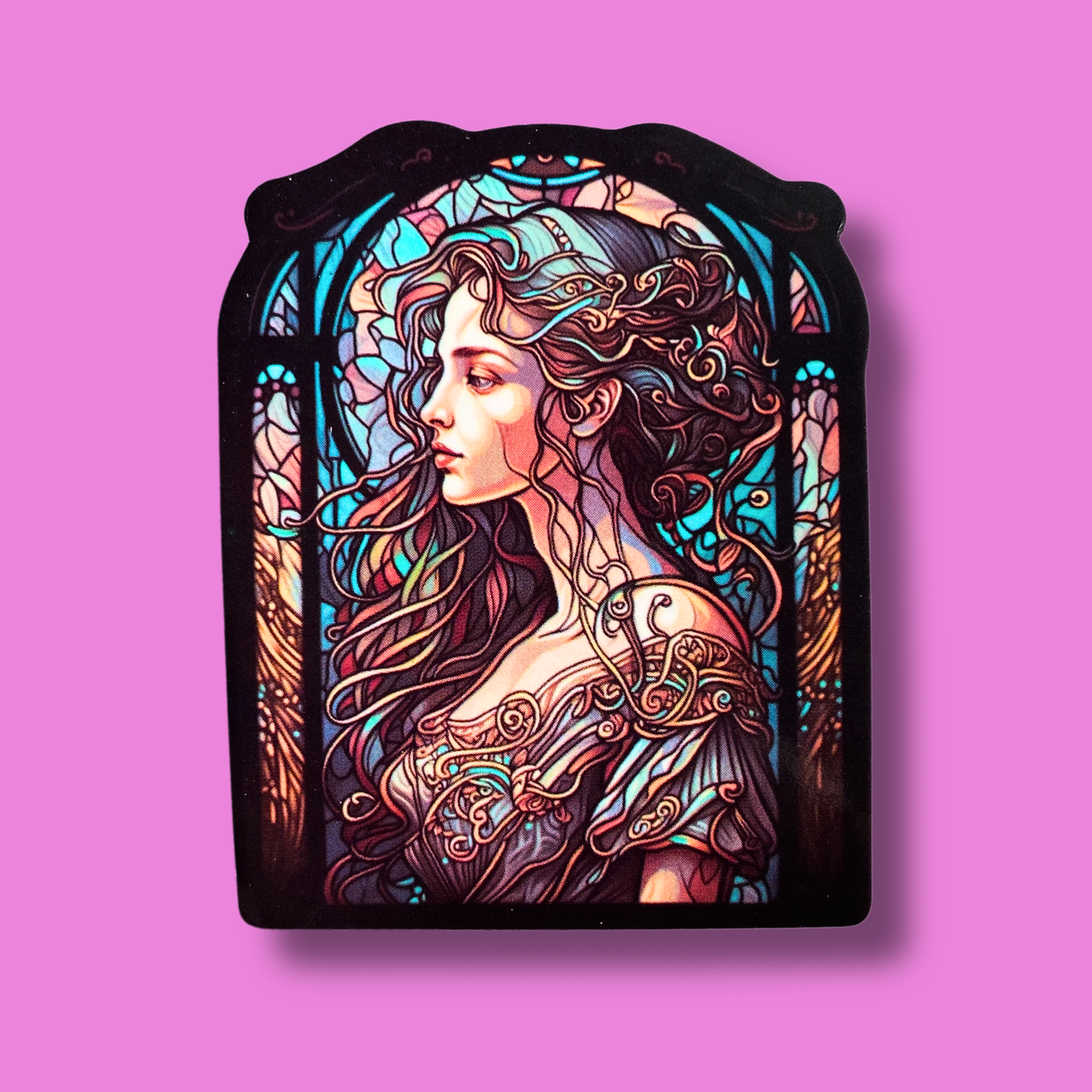 Glass Bloom Sticker