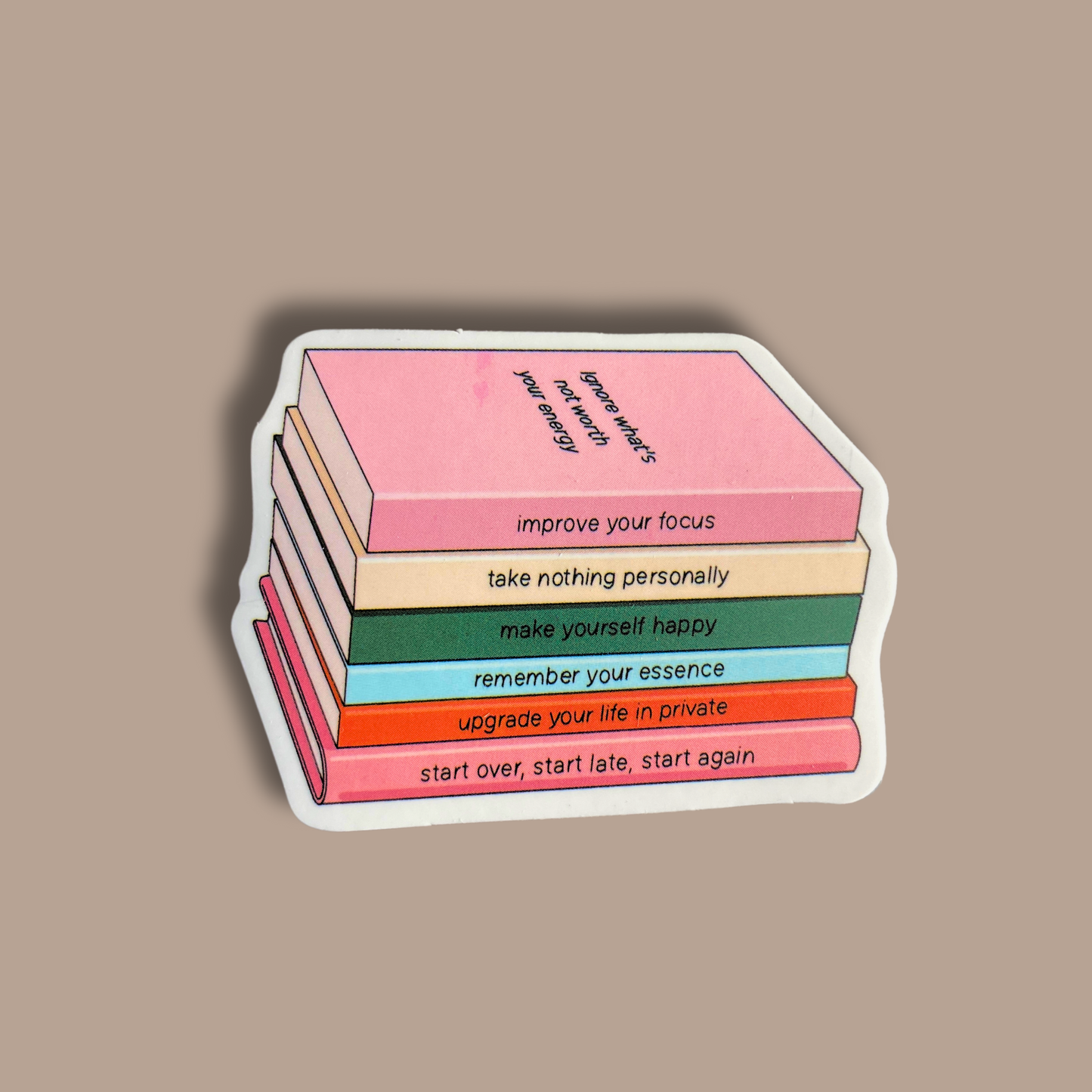 Squeeze Self-Love Sticker
