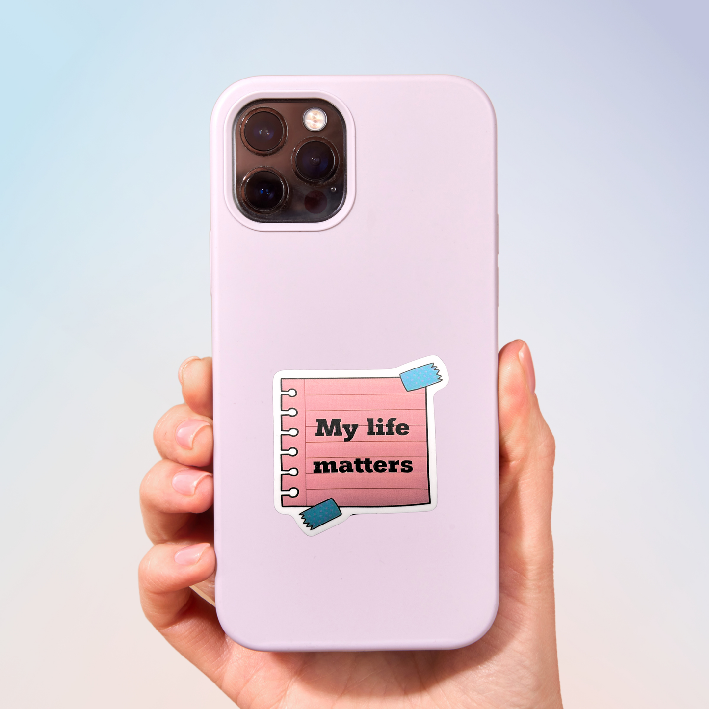 My Life Matters Sticker
