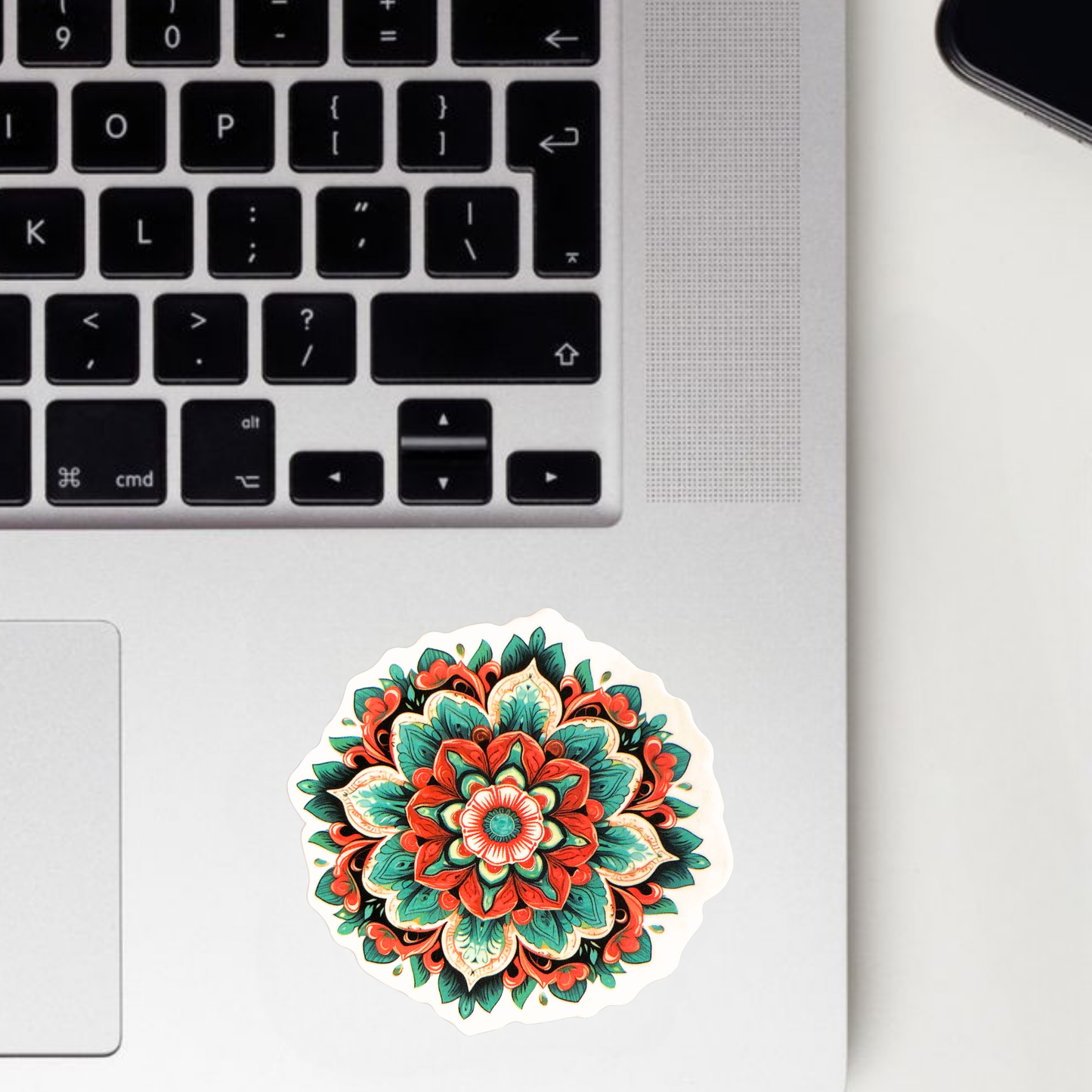 Framed View Mandala Sticker