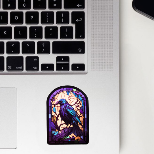 Artistic Feather Luxe Sticker