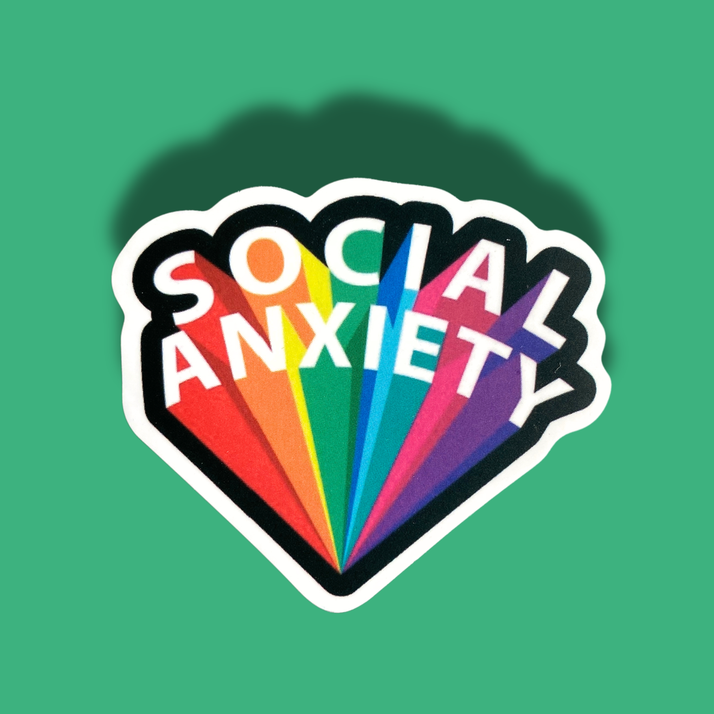 Social Anxiety Sticker