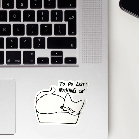 To Do List Sticker