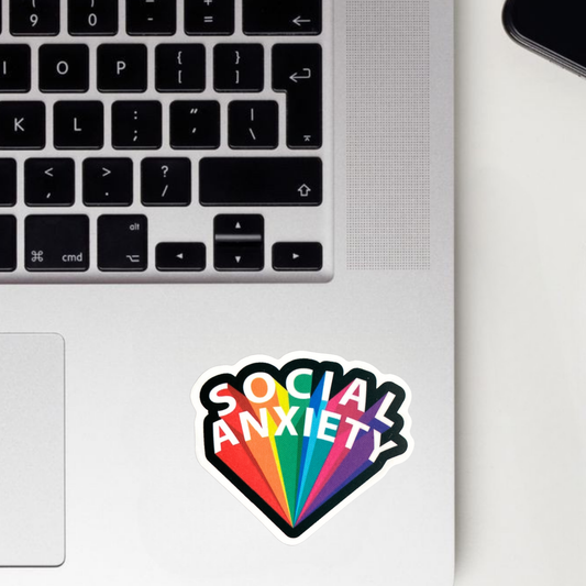Social Anxiety Sticker