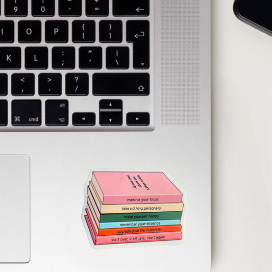 Squeeze Self-Love Sticker