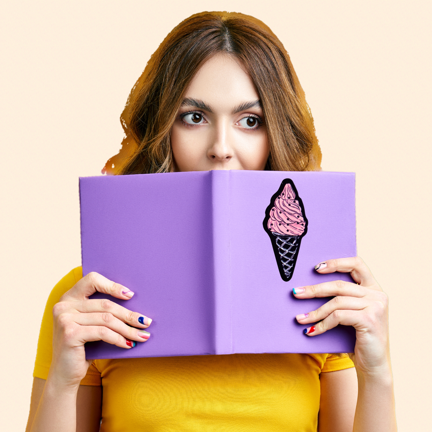 Batty Scoop Sticker