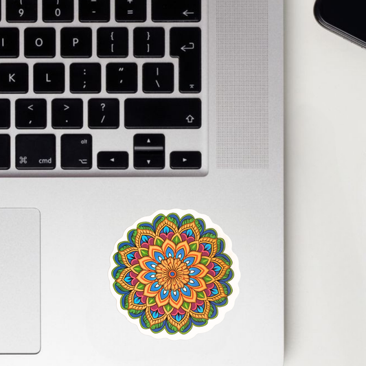 Joyful Mandala Sticker