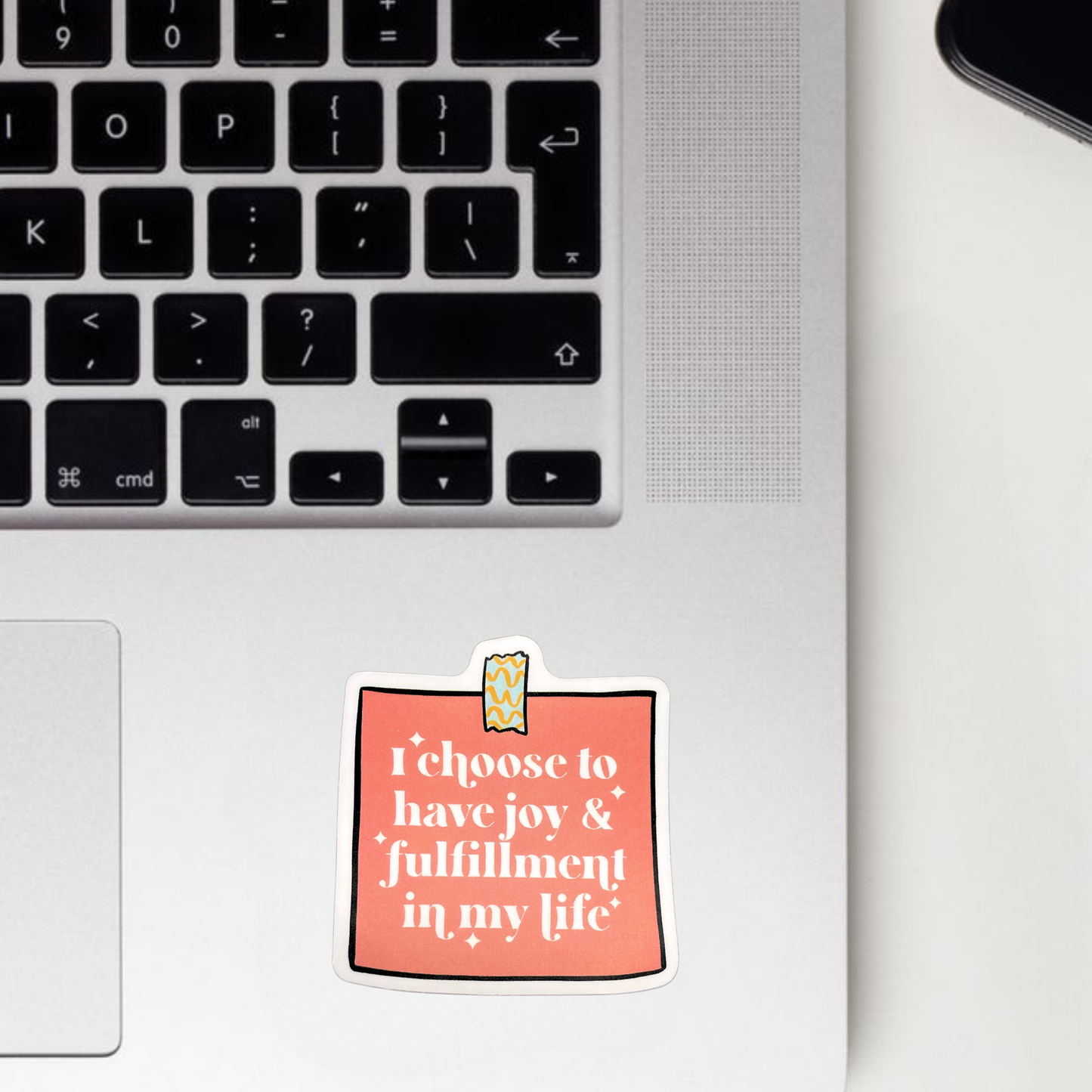 Choose Joy And Fulfillment In Life Sticker