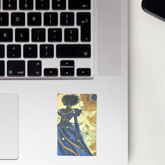 Blueberry Girl Sticker