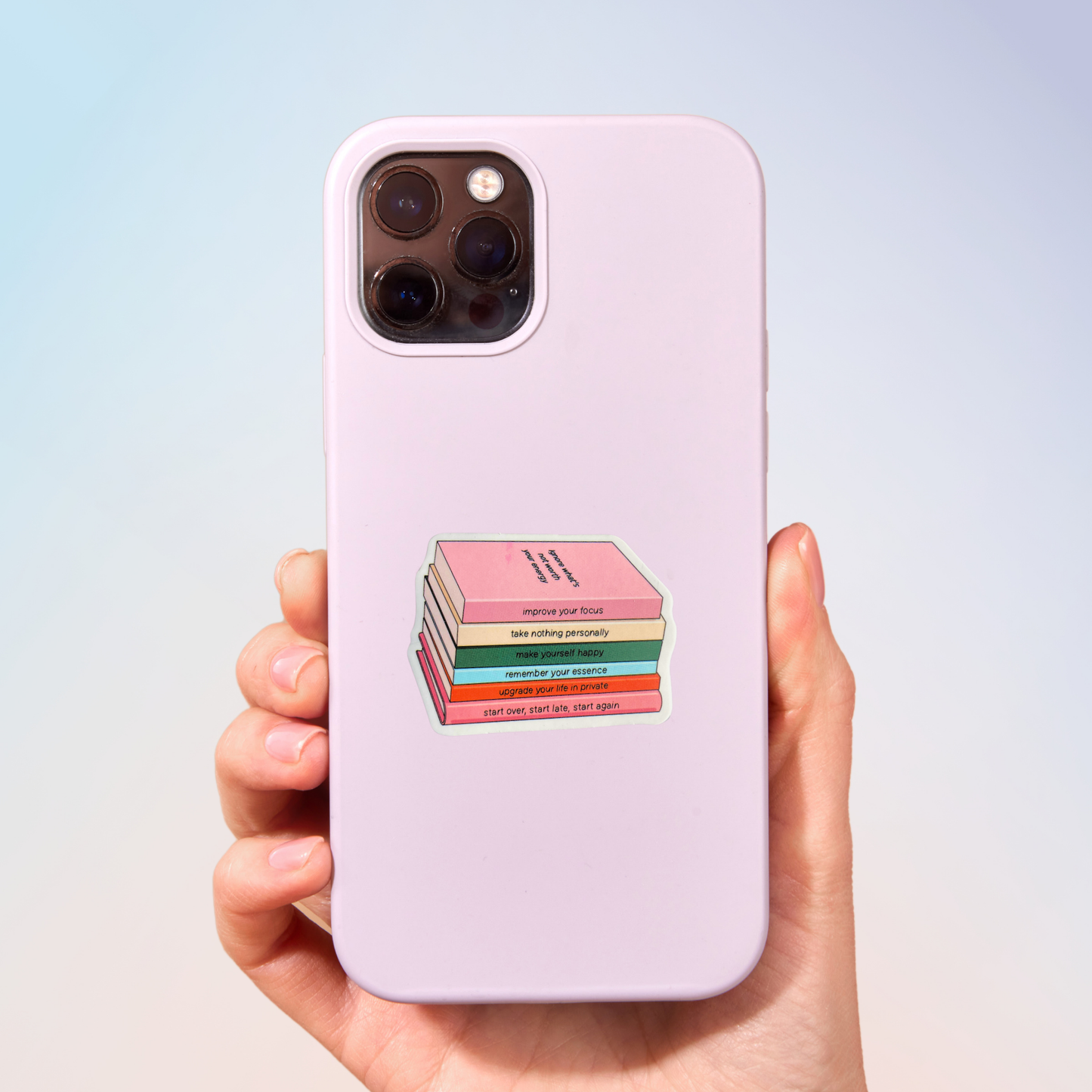 Squeeze Self-Love Sticker