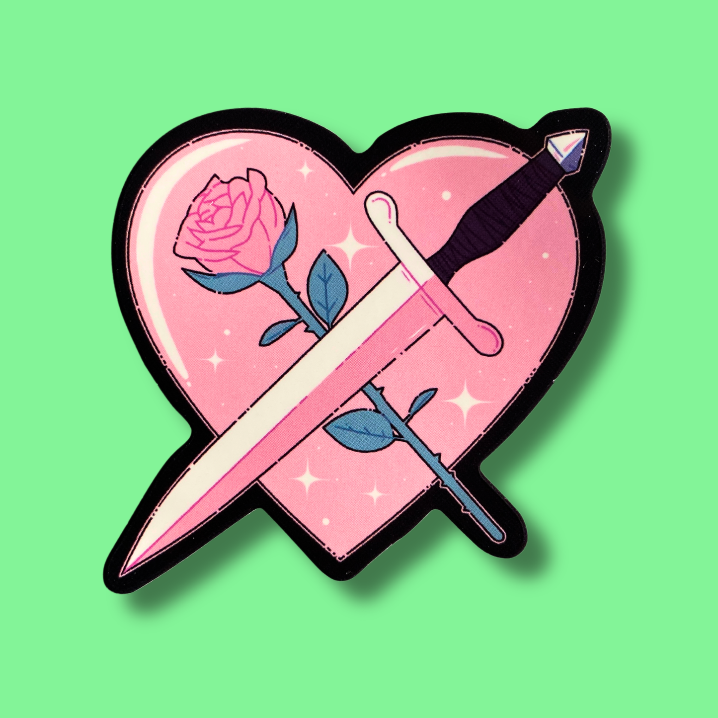 Heartstrike Sticker