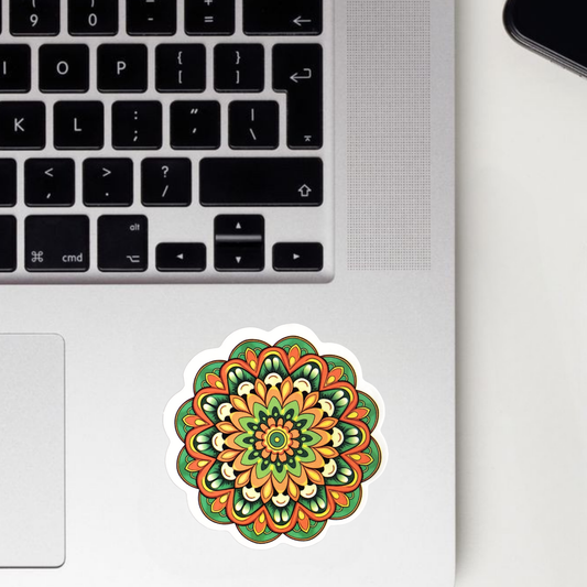 Playful Mandala Sticker