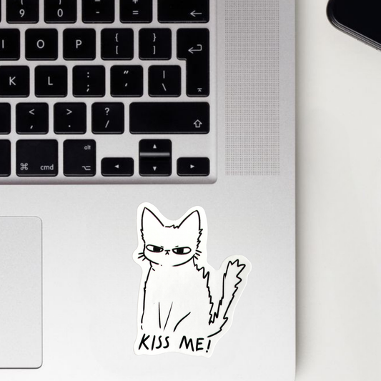 Kiss Me! Sticker