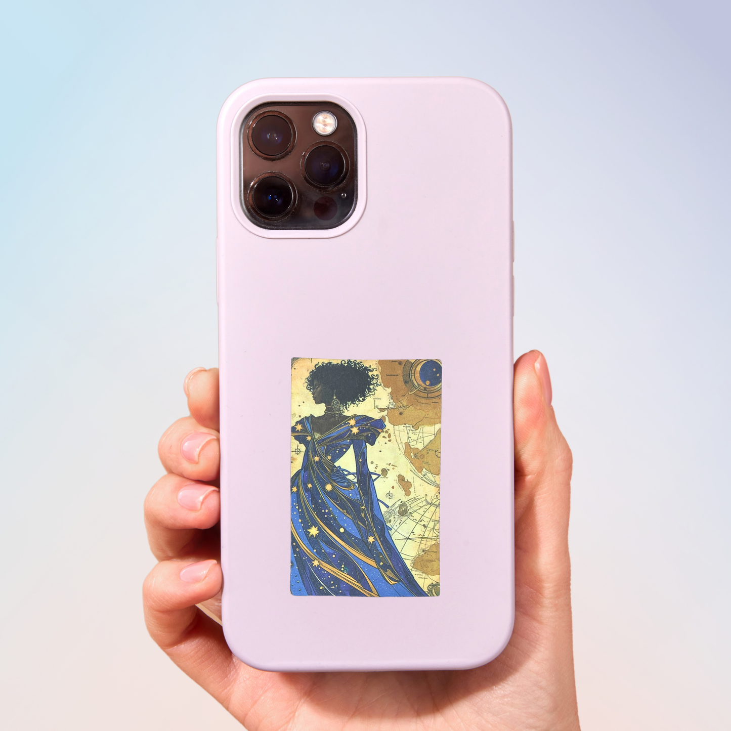 Blueberry Girl Sticker