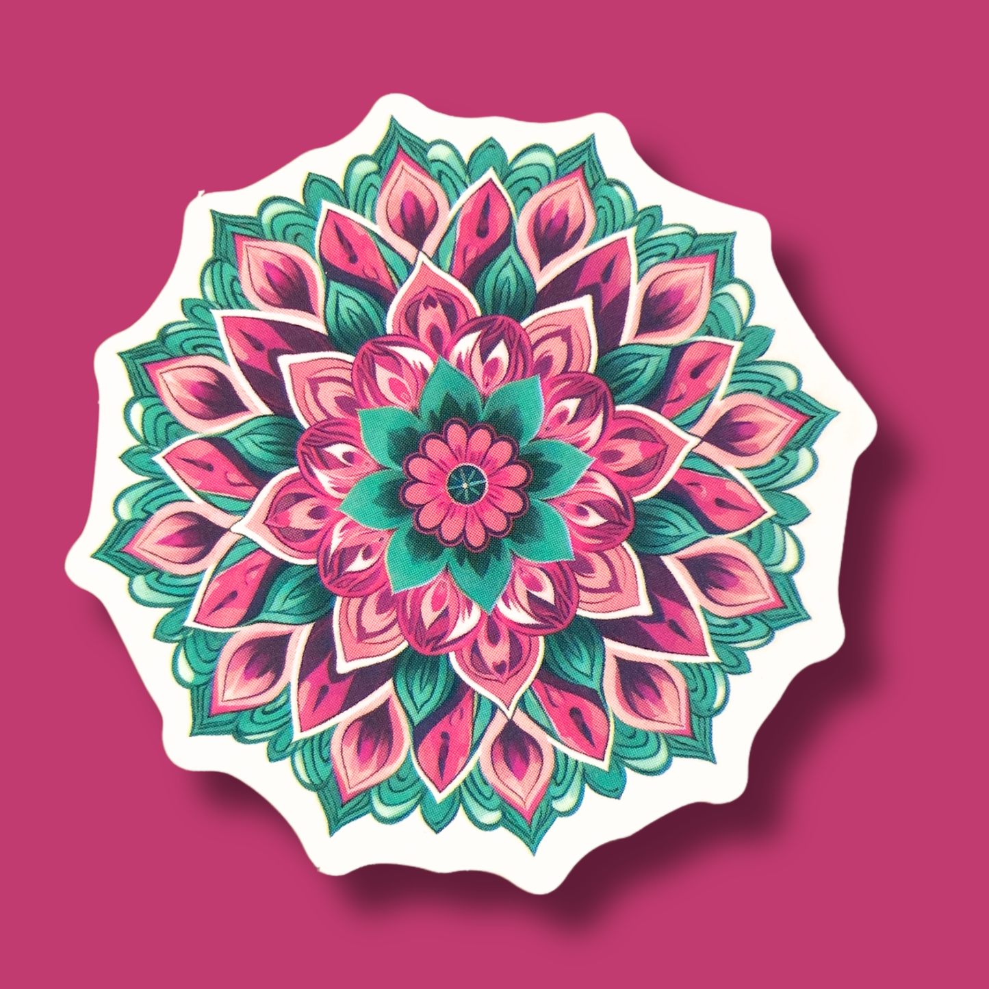 Mystic Circle Mandala Sticker